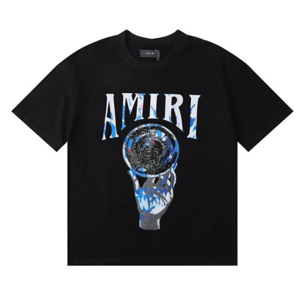 Noxx Чоловіча футболка Amiri, Чорний