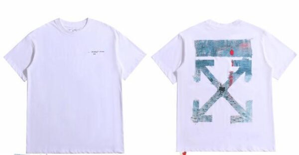 Noxx Чоловіча футболка OFF-WHITE, Білий