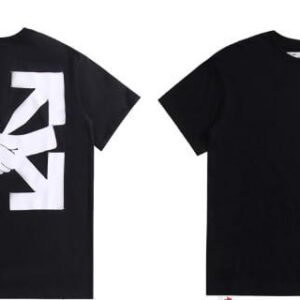 Noxx Чоловіча футболка OFF-WHITE, Чорний Noxx Чоловіча футболка OFF-WHITE, Чорний