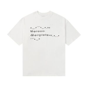 Noxx Чоловіча футболка Maison Margiela, Білий Noxx Чоловіча футболка Maison Margiela, Білий