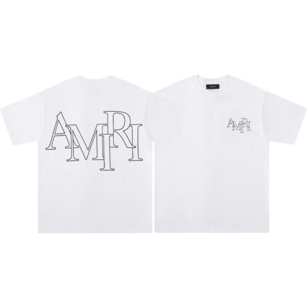 Noxx Чоловіча футболка Amiri, Білий