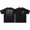 Noxx Чоловіча футболка Amiri, Чорний