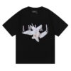 Noxx Чоловіча футболка Amiri, Чорний Noxx Чоловіча футболка Amiri, Чорний