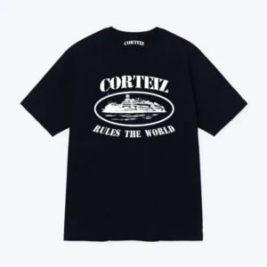 Noxx Чоловіча футболка Corteiz, Чорний Noxx Чоловіча футболка Corteiz, Чорний