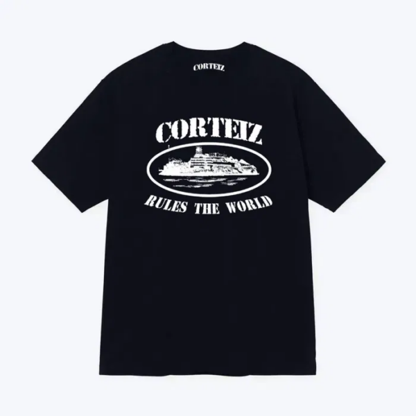 Noxx Чоловіча футболка Corteiz, Чорний