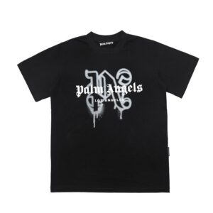 Noxx Чоловіча футболка Palm Angels, Чорний Noxx Чоловіча футболка Palm Angels, Чорний