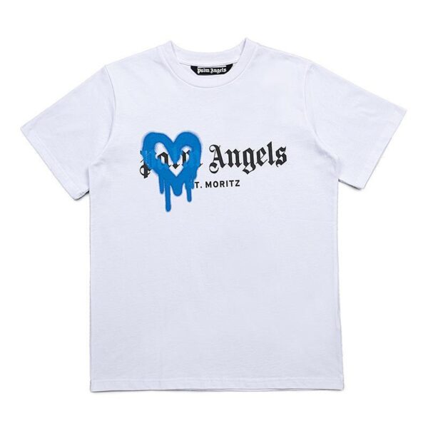 Noxx Чоловіча футболка Palm Angels, Білий Noxx Чоловіча футболка Palm Angels, Білий