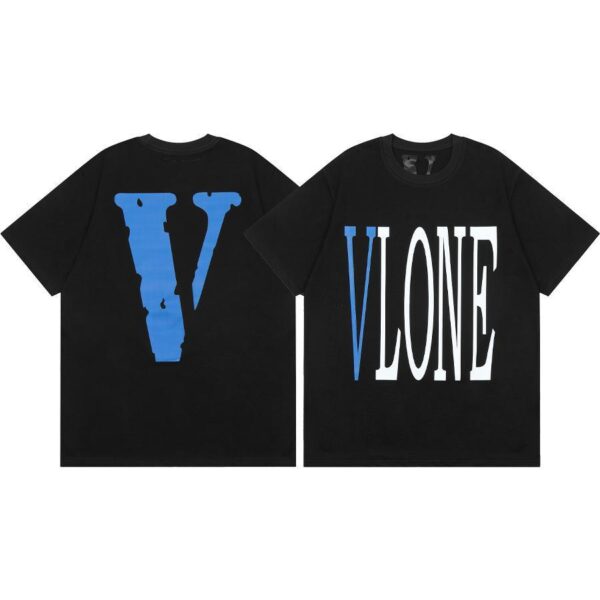 Noxx Чоловіча футболка з принтом VLONE, Чорний