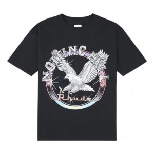 Noxx Чоловіча футболка з принтом RHUDE, Чорний