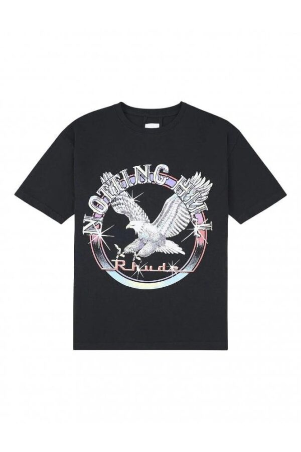 Noxx Чоловіча футболка з принтом RHUDE, Чорний