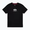 Noxx Чоловіча футболка з принтом Alpha Industries, Чорний