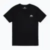 Noxx Чоловіча футболка з принтом Alpha Industries, Чорний