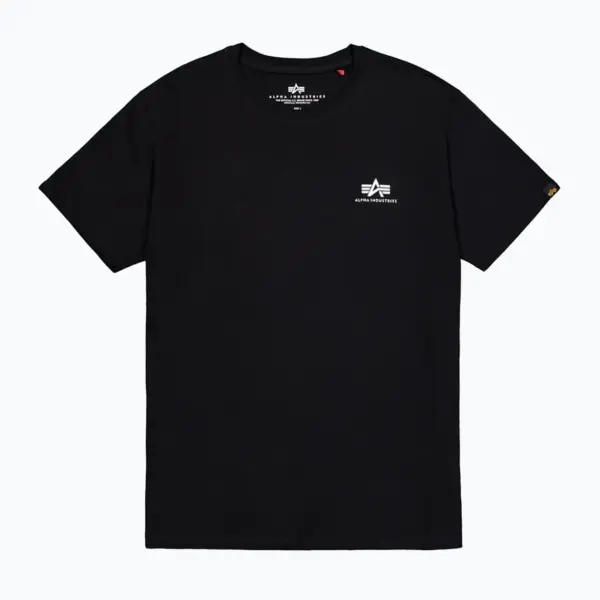Noxx Чоловіча футболка з принтом Alpha Industries, Чорний