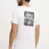 Noxx Чоловіча футболка з принтом Alpha Industries, Білий