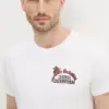 Noxx Чоловіча футболка з принтом Alpha Industries, Білий