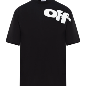 Noxx Чоловіча футболка з принтом Off-White, Чорний Noxx Чоловіча футболка з принтом Off-White, Чорний