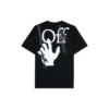 Noxx Чоловіча футболка з принтом Off-White, Чорний Noxx Чоловіча футболка з принтом Off-White, Чорний