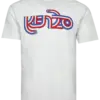 Noxx Чоловіча футболка з принтом Kenzo Target Classic Off White, Білий Noxx Чоловіча футболка з принтом Kenzo Target Classic Off White, Білий