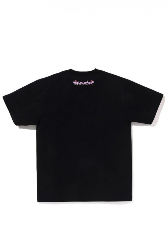 Noxx Чоловіча футболка з принтом Bape A Bathing Ape Sakura, Чорний