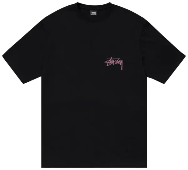 Noxx Чоловіча футболка з принтом Stussy Skate Tough, Чорний