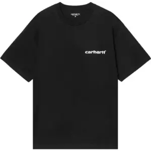 Noxx Чоловіча футболка з принтом Carhartt WIP, Чорний Noxx Чоловіча футболка з принтом Carhartt WIP, Чорний