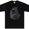 Noxx Чоловіча футболка з принтом BAPE Japanese Tattoo Big Ape, Чорний Noxx Чоловіча футболка з принтом BAPE Japanese Tattoo Big Ape, Чорний