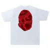 Noxx Чоловіча футболка з принтом Bape ABC Camo Big Ape Head, Білий