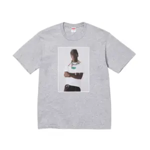 Noxx Чоловіча футболка з принтом Supreme Tyler The Creator, Сірий Noxx Чоловіча футболка з принтом Supreme Tyler The Creator, Сірий