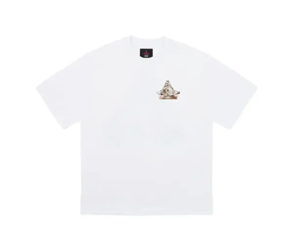 Noxx Чоловіча футболка з принтом Palace Vivienne Westwood, Білий Noxx Чоловіча футболка з принтом Palace Vivienne Westwood, Білий