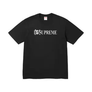 Noxx Чоловіча футболка з принтом Supreme Skull, Чорний Noxx Чоловіча футболка з принтом Supreme Skull, Чорний