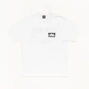 Noxx Чоловіча футболка з принтом Stussy, Чорний Noxx Чоловіча футболка з принтом Stussy, Чорний