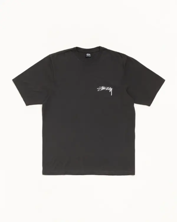 Noxx Чоловіча футболка з принтом Stussy, Чорний