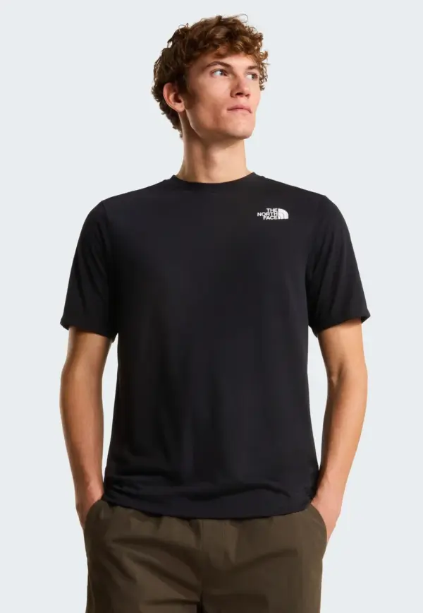 Noxx Чоловіча футболка The North Face - Bitmap Logo TNF, Чорний