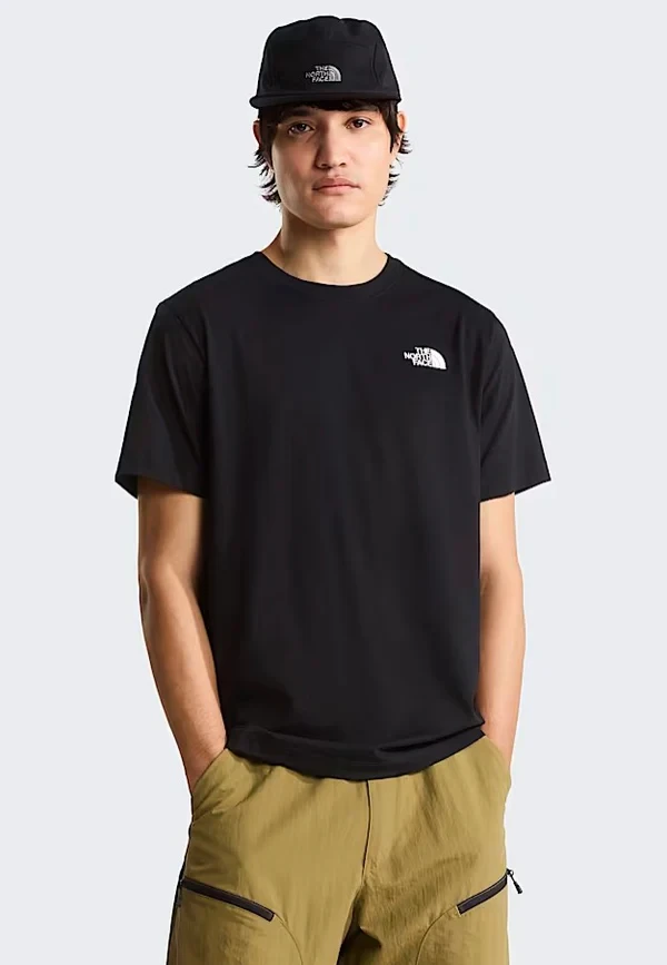 Noxx Чоловіча футболка The North Face - Evolution Box TNF/TNF White, Чорний