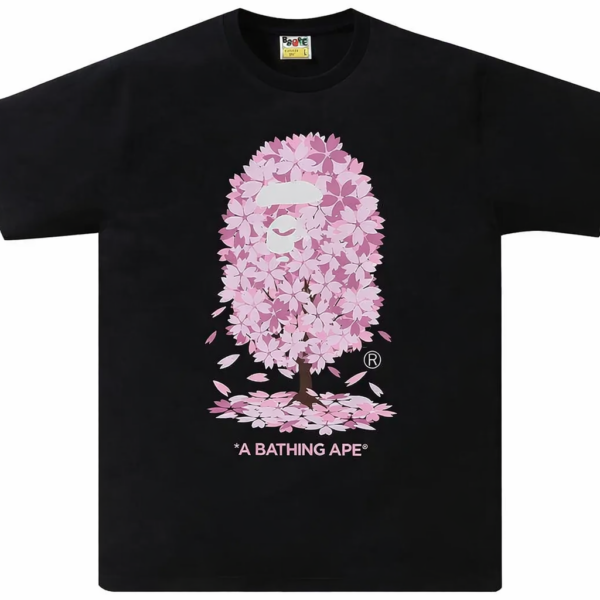 Noxx Чоловіча футболка з принтом BAPE Japanese Tattoo Big Ape, Чорний Noxx Чоловіча футболка з принтом BAPE Japanese Tattoo Big Ape, Чорний