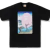 Noxx Чоловіча футболка з принтом Bape SAKURA STA, Чорний