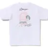 Noxx Чоловіча футболка з принтом Bape SAKURA APE HEAD, Чорний Noxx Чоловіча футболка з принтом Bape SAKURA APE HEAD, Чорний