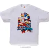 Noxx Чоловіча футболка з принтом BAPE® MARVEL CAMO CAPTAIN AMERICA, Чорний