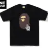 Noxx Чоловіча футболка з принтом BAPE ONLINE , Чорний