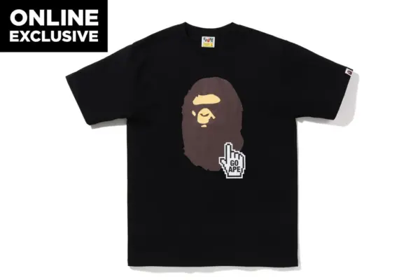 Noxx Чоловіча футболка з принтом BAPE ONLINE , Чорний