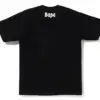 Noxx Чоловіча футболка з принтом BAPE YATAI BY BATHING APE, Чорний