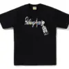 Noxx Чоловіча футболка з принтом BAPE ART CAMO PAINT TUBE, Чорний Noxx Чоловіча футболка з принтом BAPE ART CAMO PAINT TUBE, Чорний
