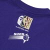 Noxx Чоловіча футболка з принтом BAPE X M&N NBA PHOENIX SUNS, Фіолетовий