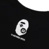 Noxx Чоловіча футболка з принтом BAPE A BATHING APE 33RD ANNIV. APE HEAD, Чорний