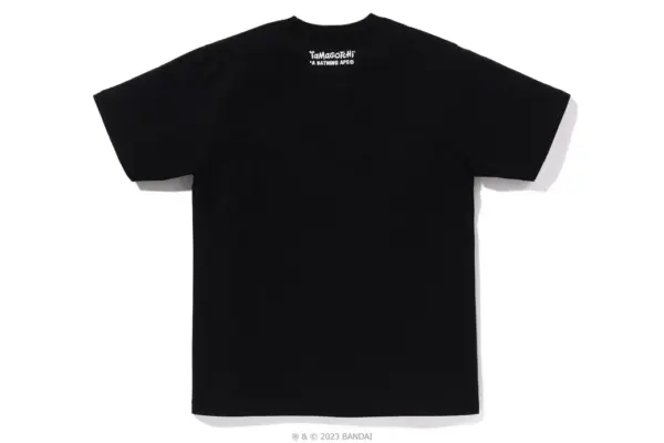 Noxx Чоловіча футболка з принтом BAPE X TAMAGOTCHI, Чорний