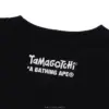 Noxx Чоловіча футболка з принтом BAPE X TAMAGOTCHI, Чорний