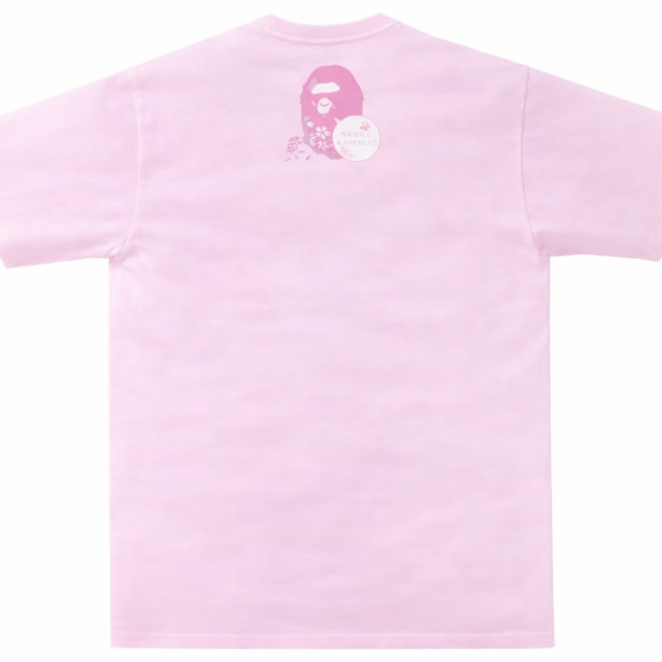 Noxx Унісекс футболка з принтом BAPE Japanese Tattoo Big Ape, Рожевий Noxx Унісекс футболка з принтом BAPE Japanese Tattoo Big Ape, Рожевий