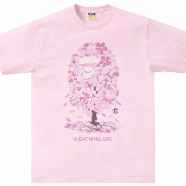 Noxx Унісекс футболка з принтом BAPE Japanese Tattoo Big Ape, Рожевий Noxx Унісекс футболка з принтом BAPE Japanese Tattoo Big Ape, Рожевий