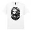 Noxx Чоловіча футболка з принтом Bape Бейп 000008, Білий Noxx Чоловіча футболка з принтом Bape Бейп 000008, Білий