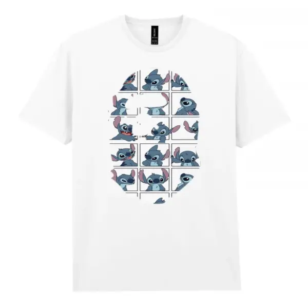 Noxx Чоловіча футболка з принтом Bape Бейп 000034, Білий